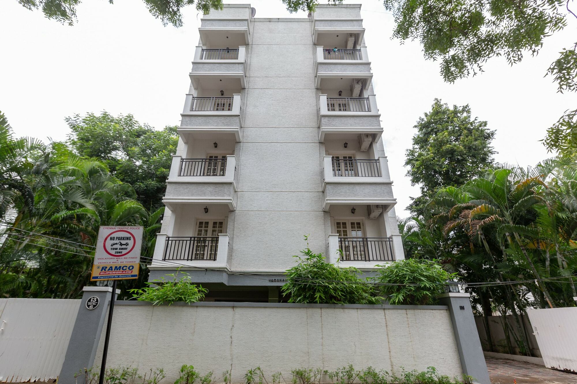 Oyo 23202 Cute Orange Service Apartments Chennai Eksteriør billede