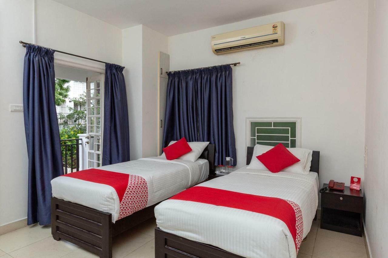 Oyo 23202 Cute Orange Service Apartments Chennai Eksteriør billede